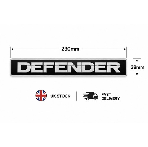 Genuine defender badge front - genuine,