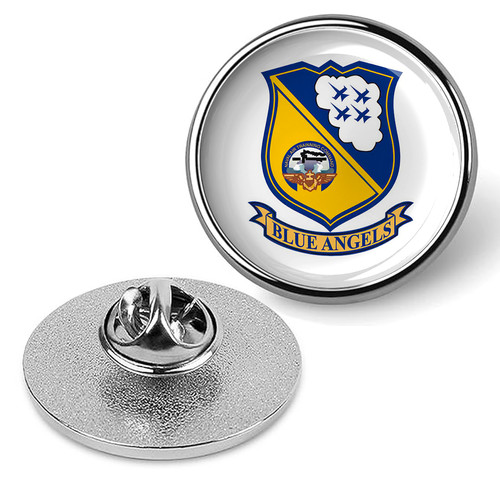 Navy blue angels tie - angels, tac,