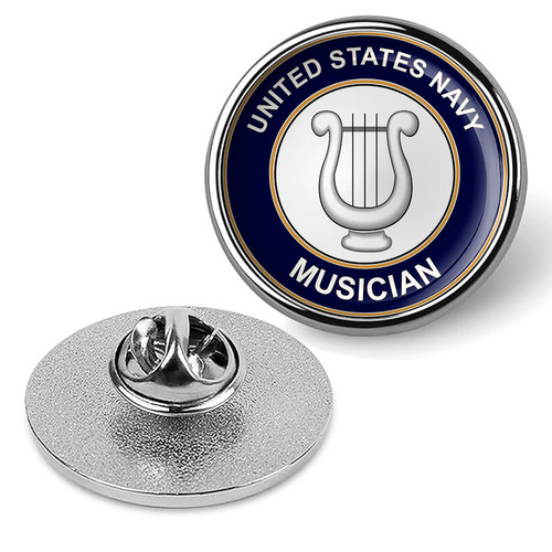Navy musician tie tac - u.s.,