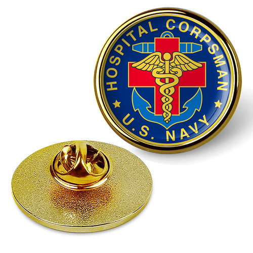 Navy hospital corpsman tie - navy,
