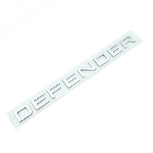 Gloss black badge - letters, fit
