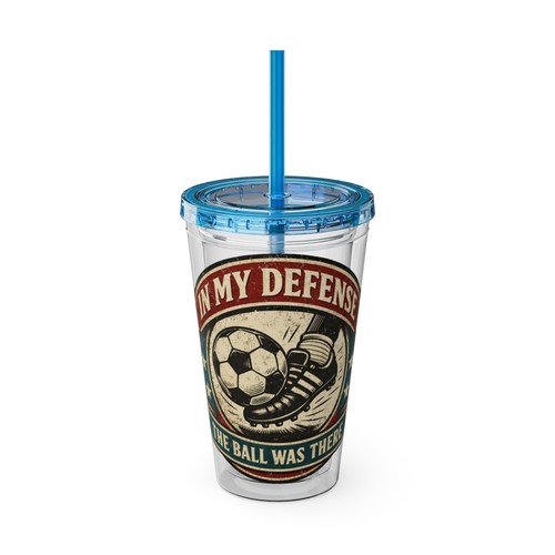 Soccer defender badge - defender, tumbler